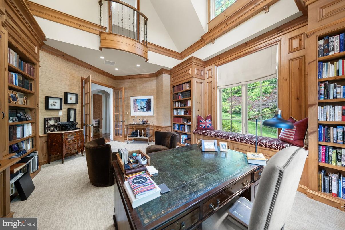 Home Office, Interior, Recessed Lighting