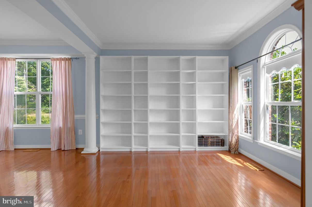 Empty room, Interior, Wood Texture Flooring