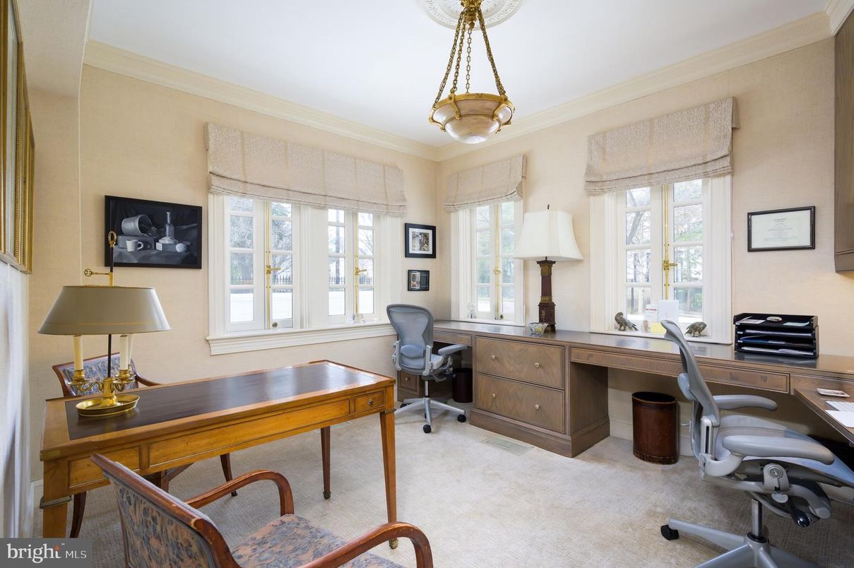 Home Office, Interior, Pendant Lights