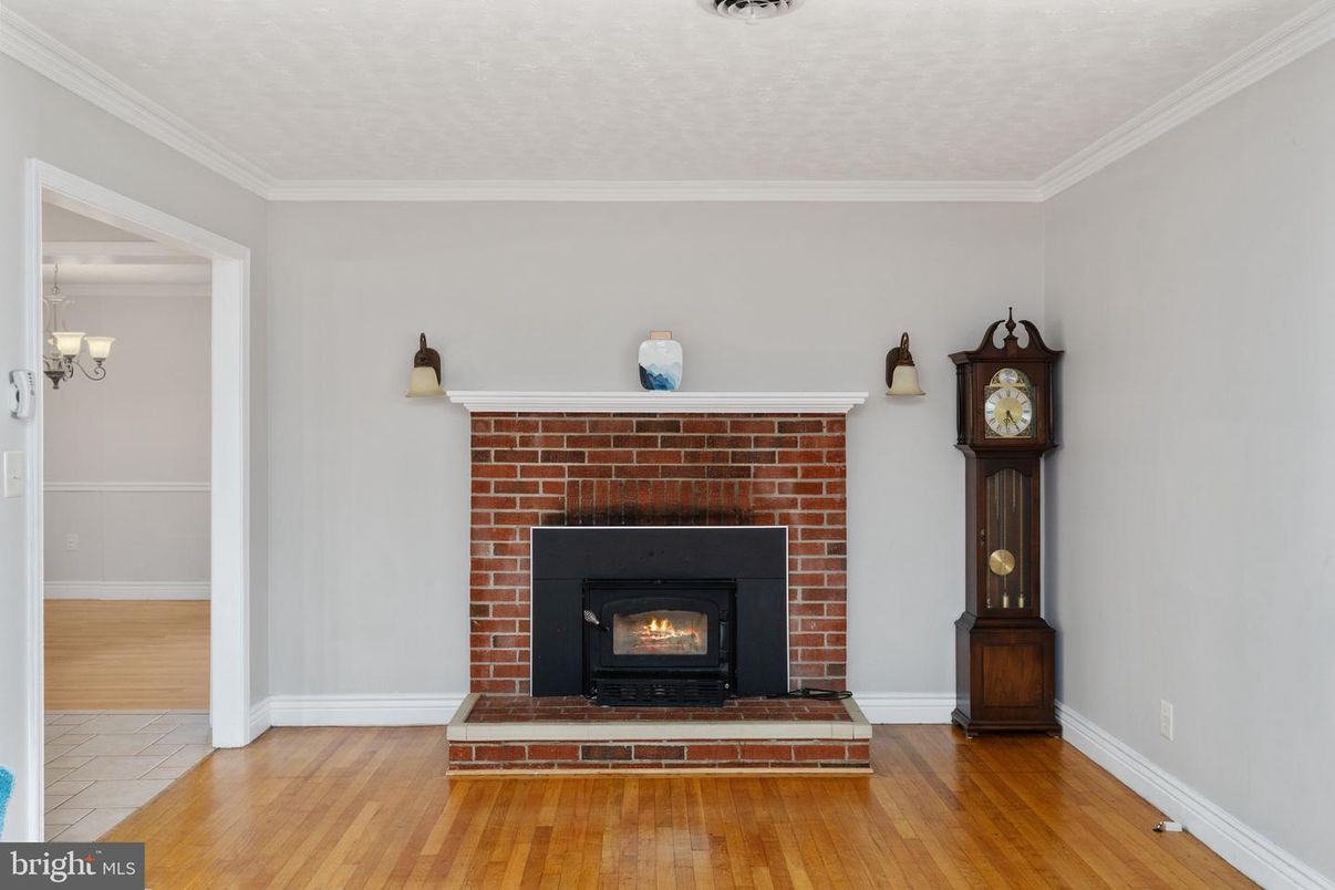 Fireplace, Interior, Wood Texture Flooring
