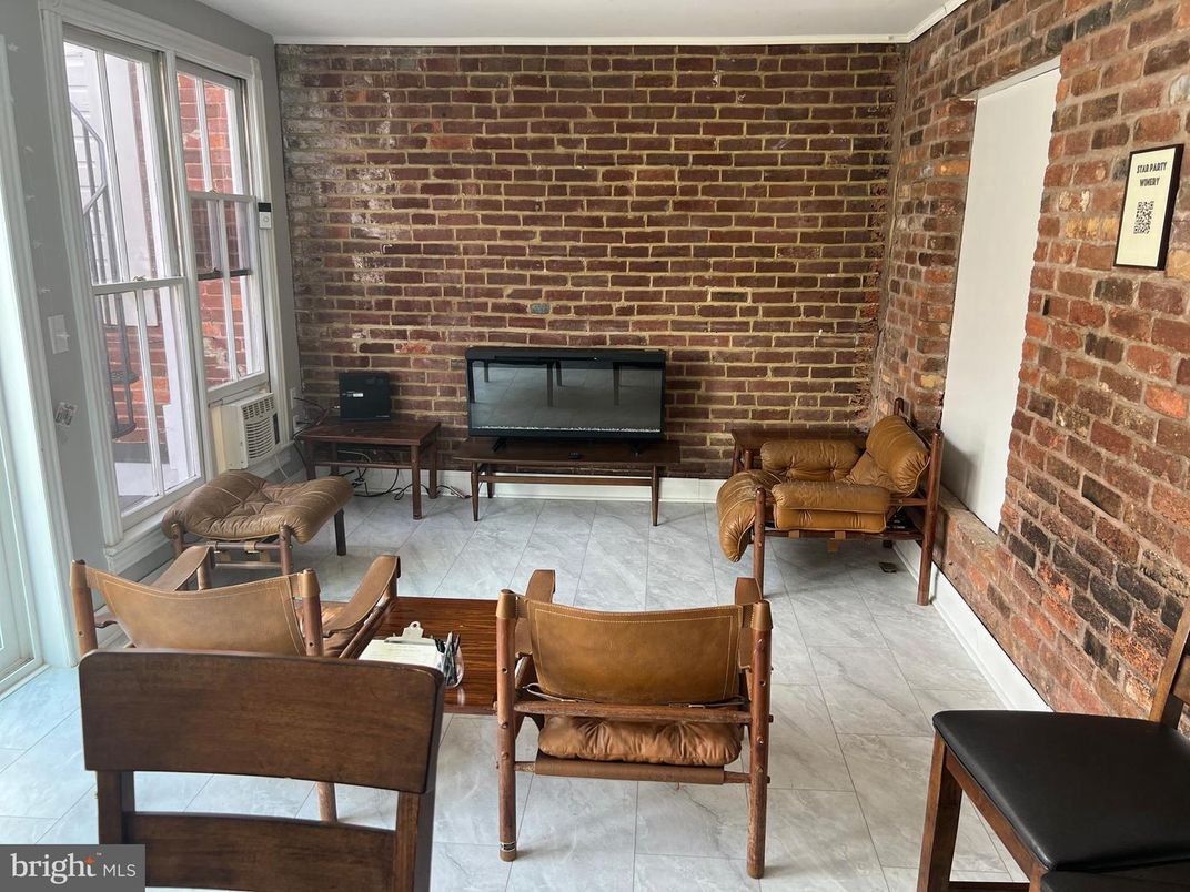 Interior, Living room, Stone Walls