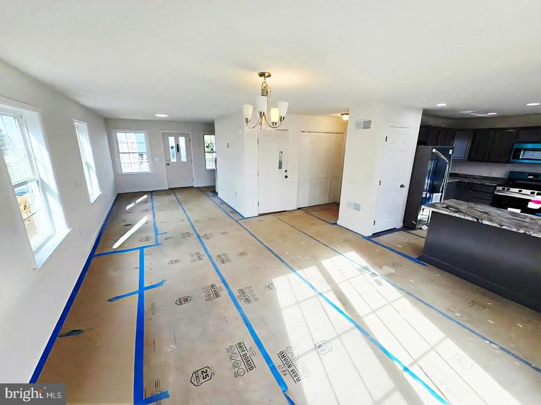 Chandelier, Interior, Kitchen, Recessed Lighting