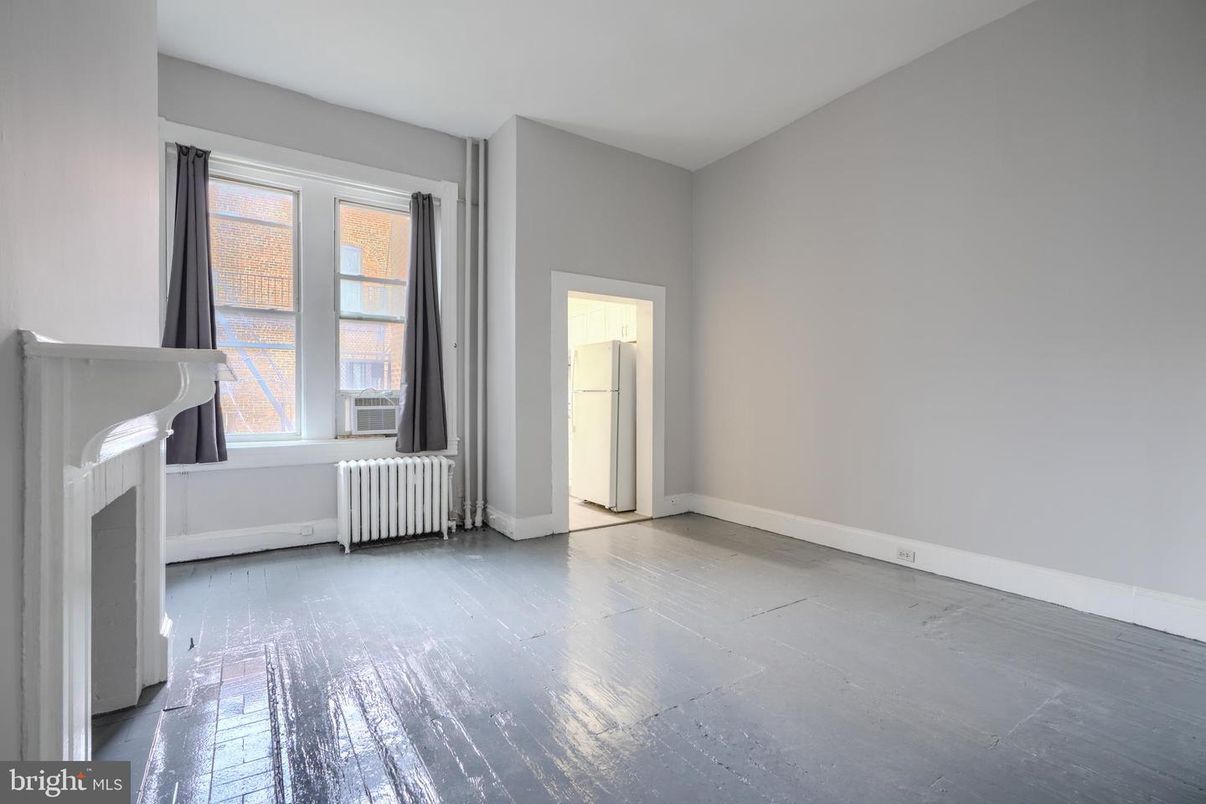 Empty room, Fireplace, Interior, Wood Texture Flooring