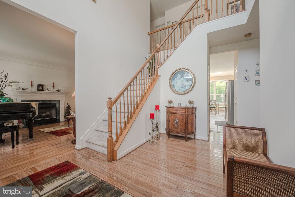 Fireplace, Interior, Piano, Wood Texture Flooring