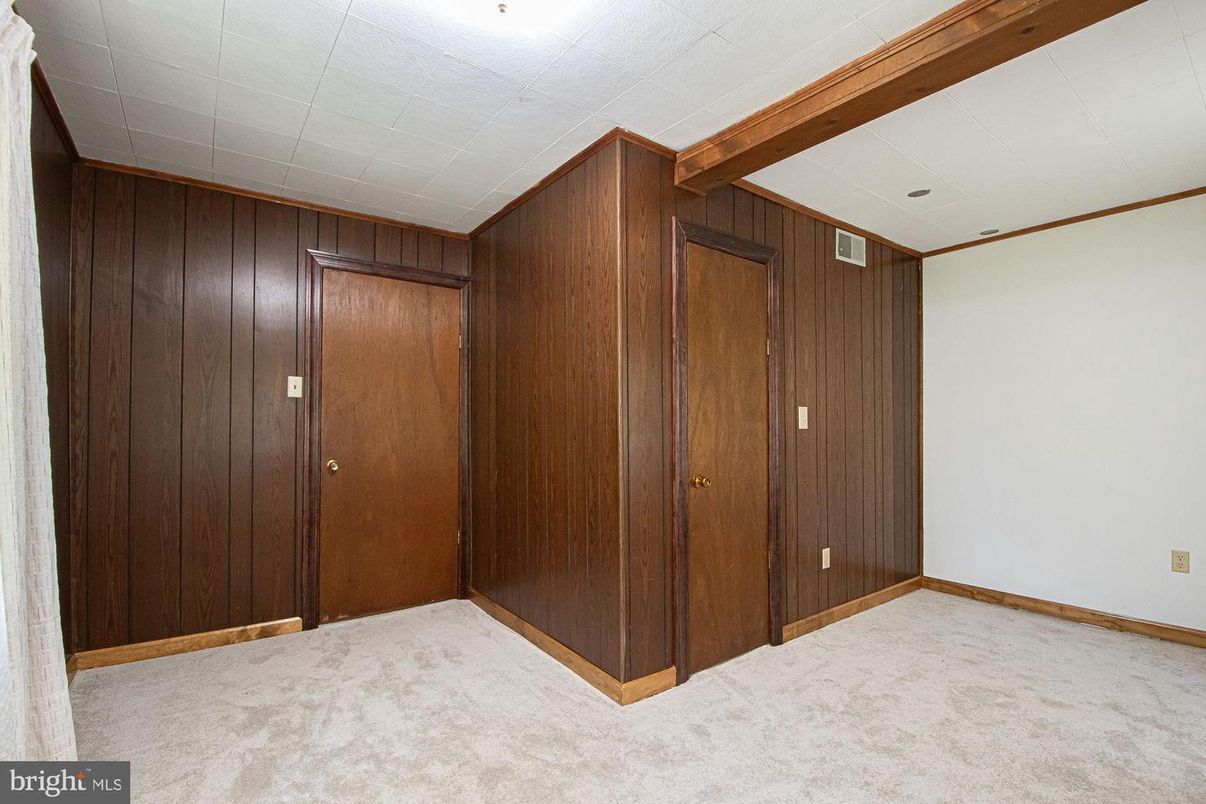 Empty room, Interior, Wooden Walls