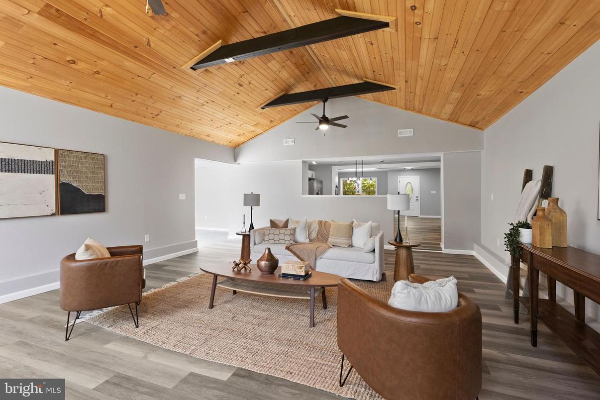 Interior, Living room, Wooden Ceilings, Wood Texture Flooring