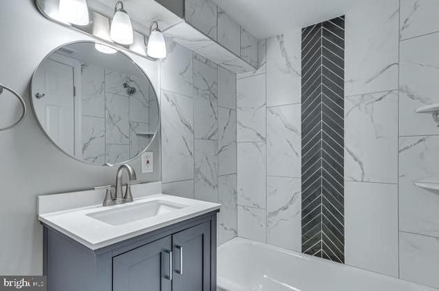 Bathroom, Interior, Marble Walls