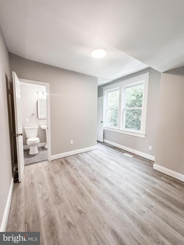Bathroom, Empty room, Interior, Wood Texture Flooring