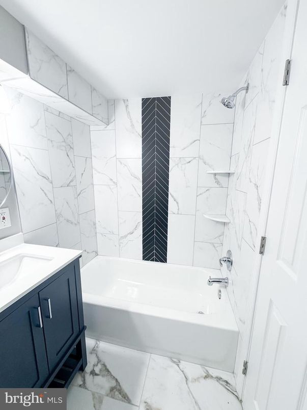 Bathroom, Interior, Marble, Marble Walls