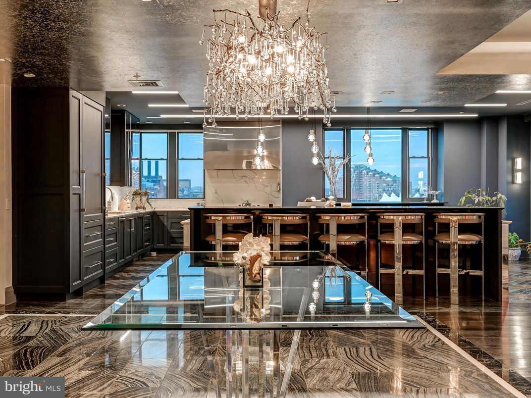 Chandelier, Dining room, Interior, Pendant Lights, Recessed Lighting