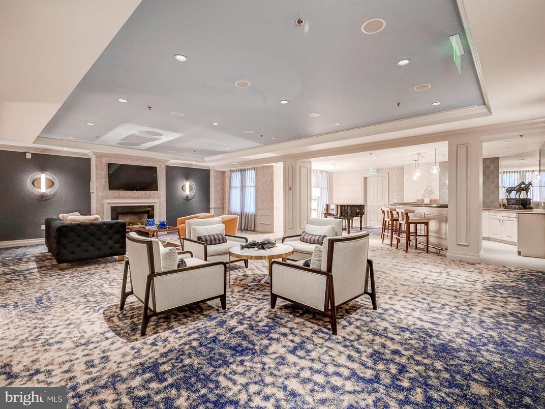 Dining room, Fireplace, Interior, Living room, Pendant Lights, Recessed Lighting