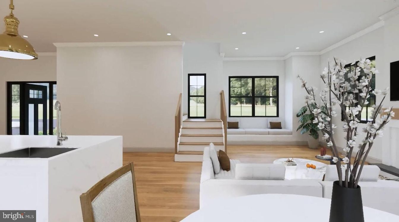 Interior, Recessed Lighting, Wood Texture Flooring