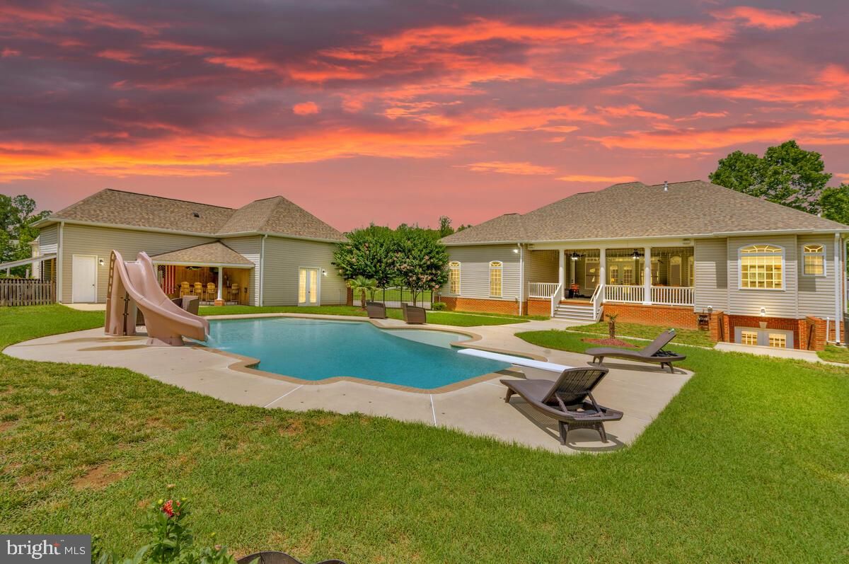 Backyard, Exterior, Playground, Pool