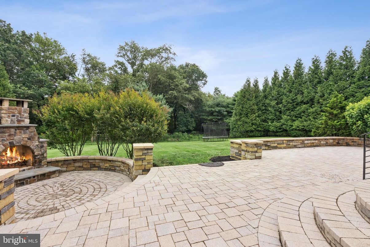 Backyard, Exterior, Fireplace