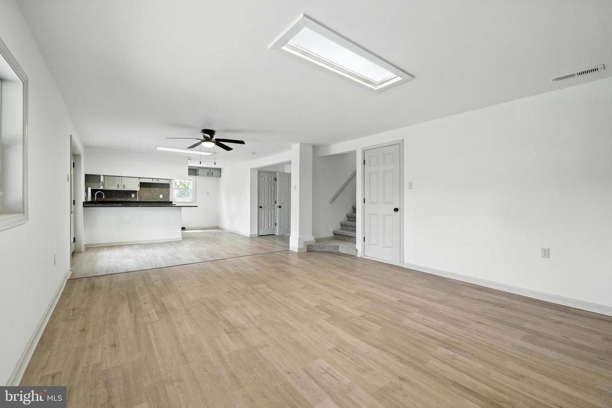 Empty room, Interior, Wood Texture Flooring