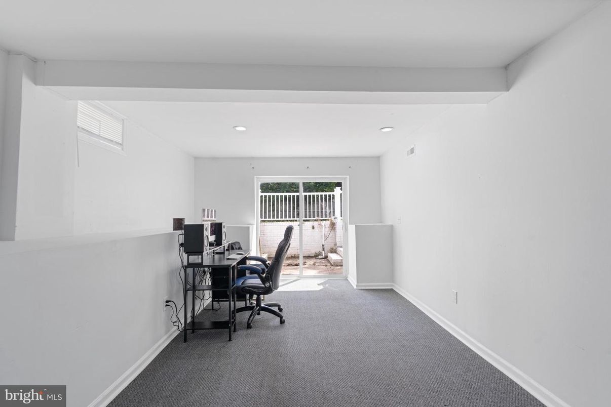 Home Office, Interior, Recessed Lighting
