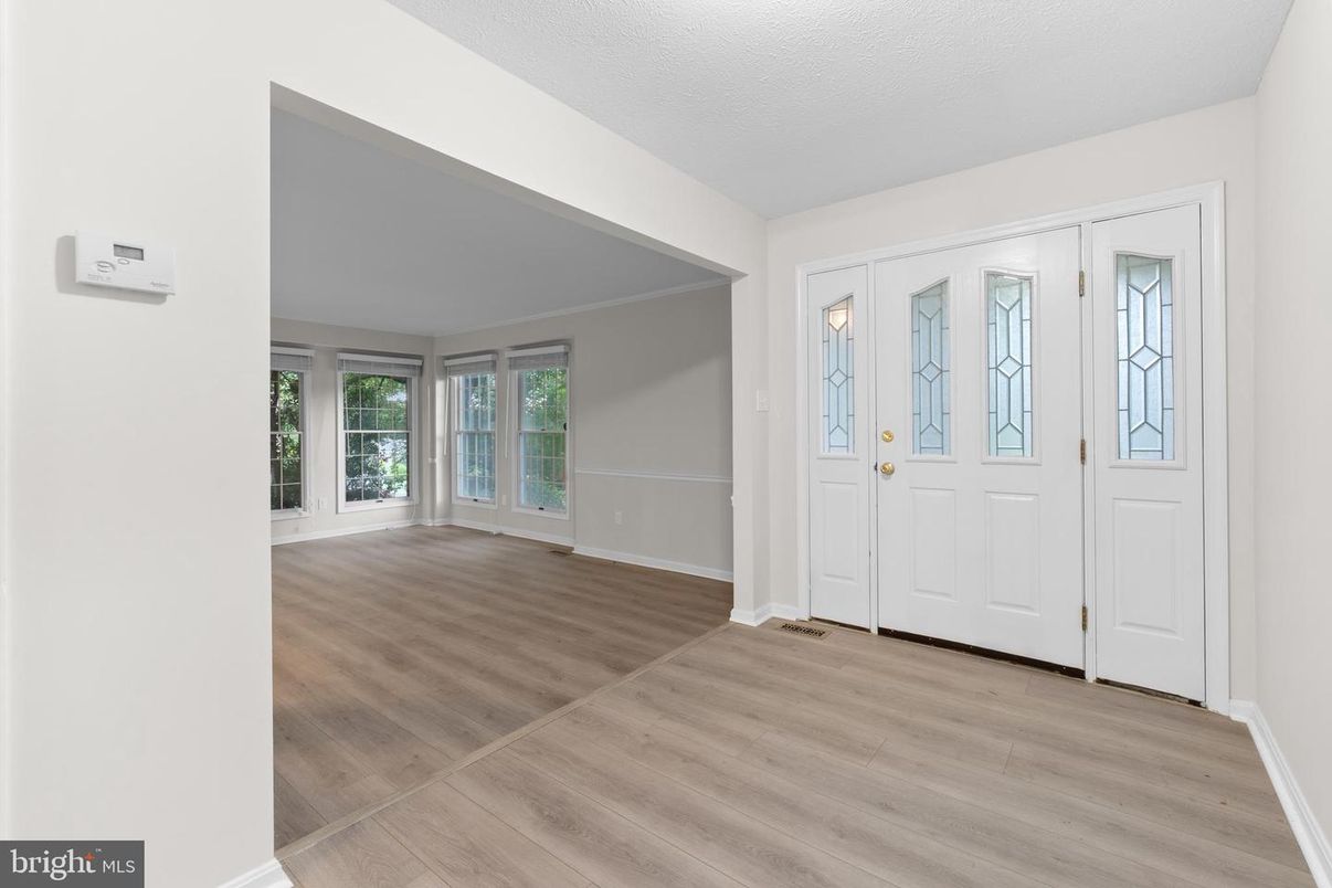 Empty room, Interior, Wood Texture Flooring