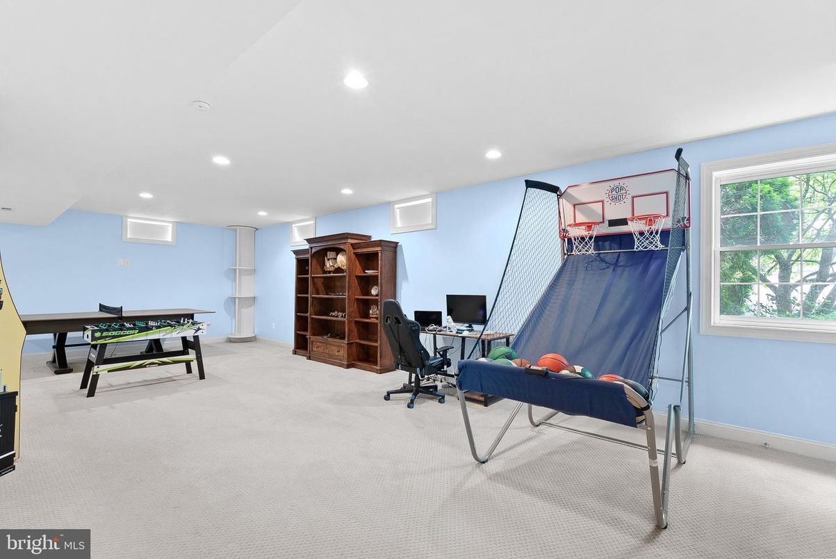 Home Office, Interior, Recessed Lighting