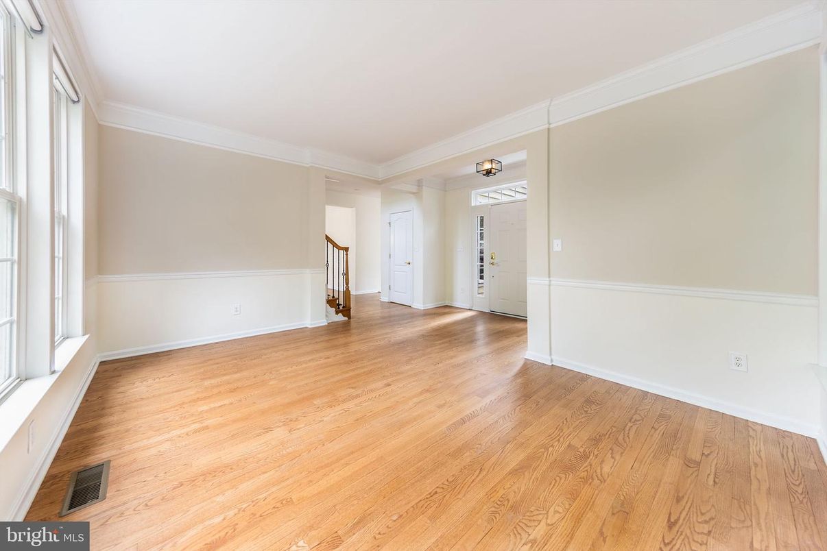 Empty room, Interior, Wood Texture Flooring