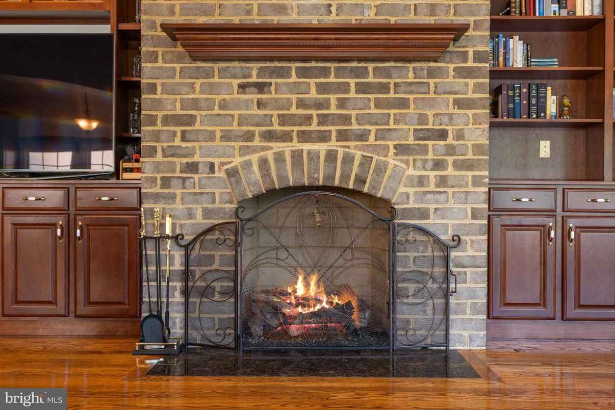 Fireplace, Interior, Stone Walls