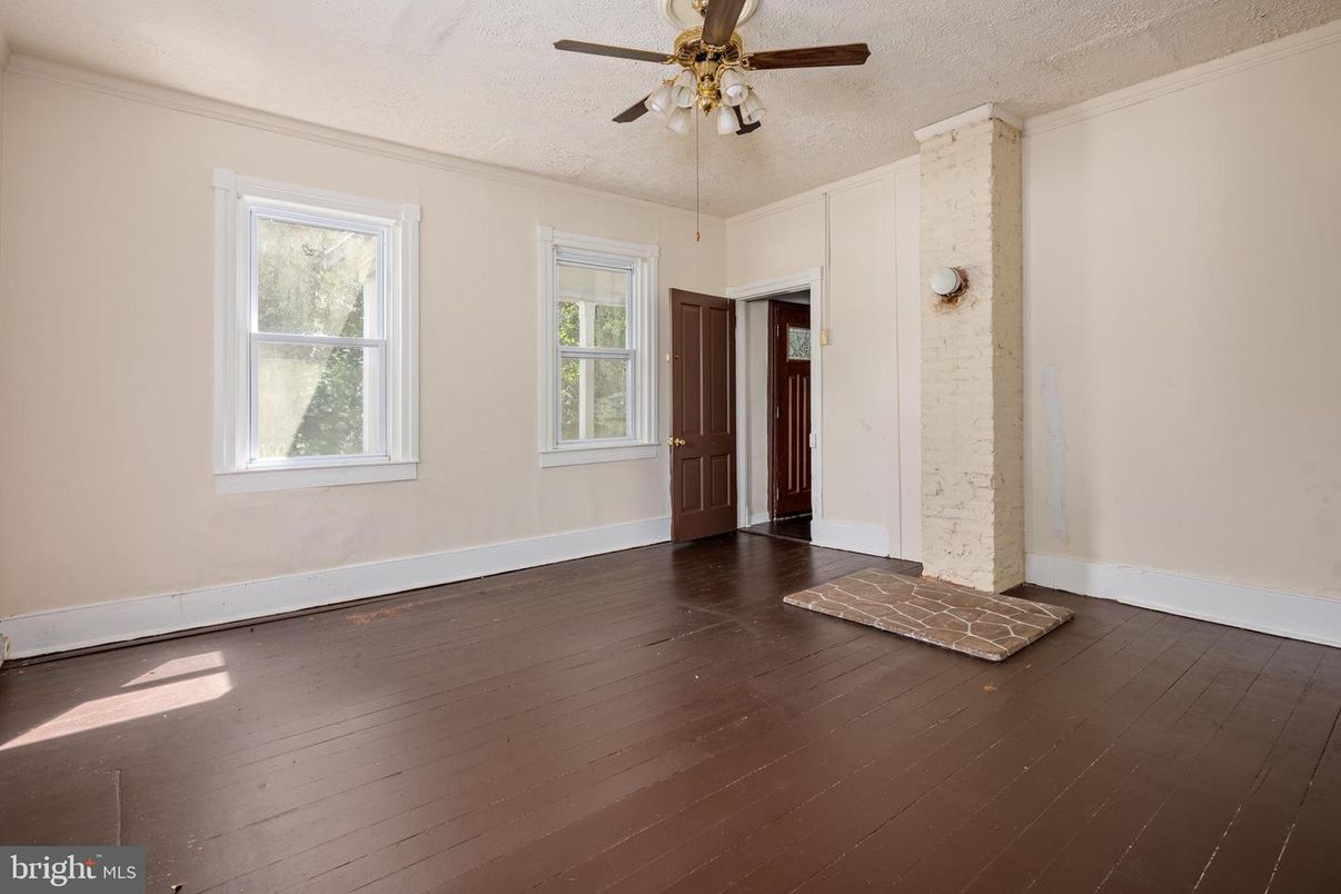 Empty room, Interior, Wood Texture Flooring