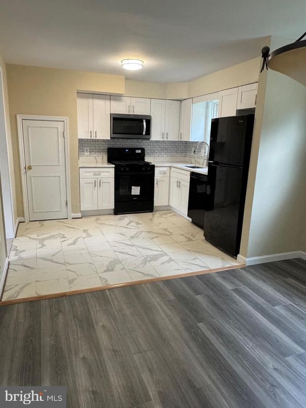 Interior, Kitchen, Marble, Wood Texture Flooring