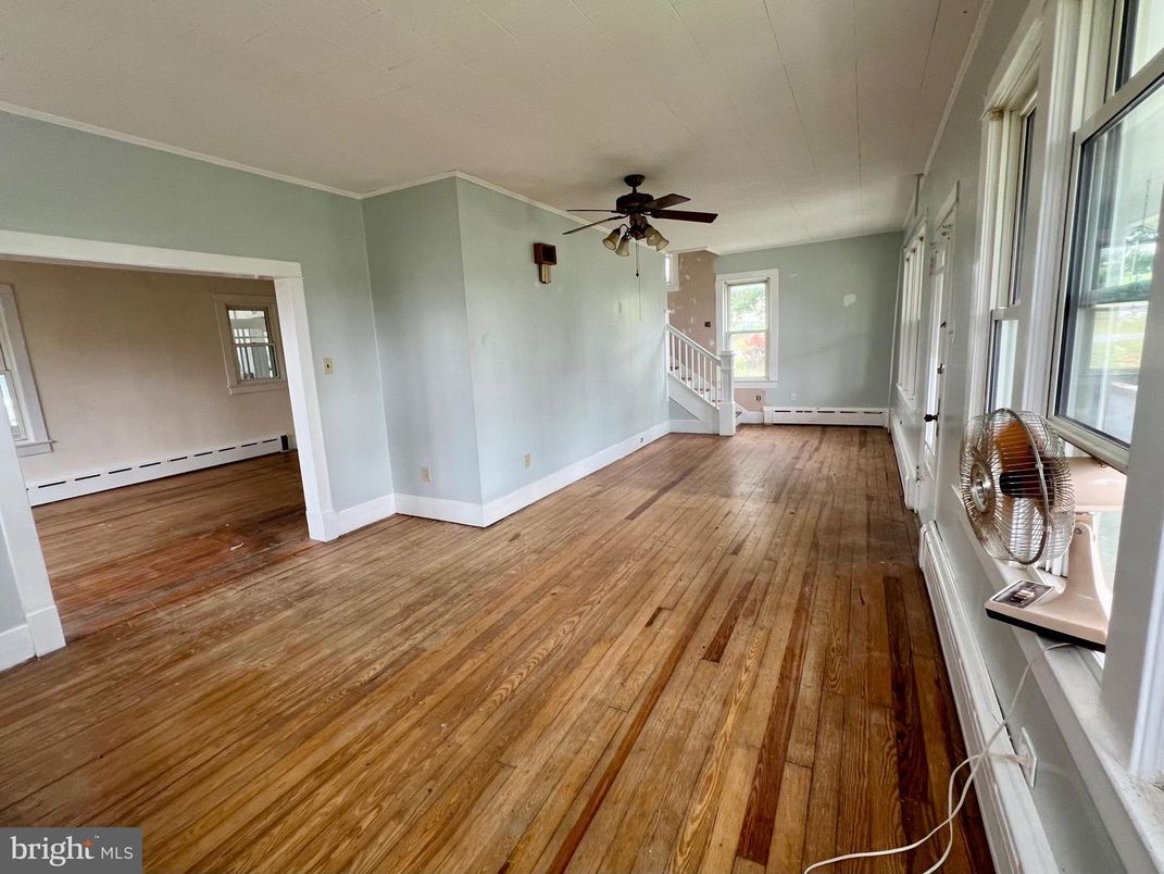 Empty room, Interior, Wood Texture Flooring