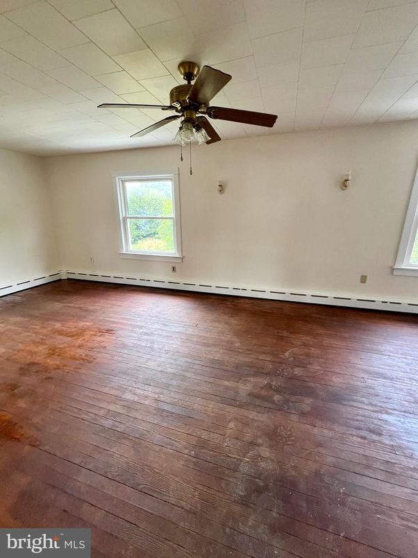 Empty room, Interior, Wood Texture Flooring