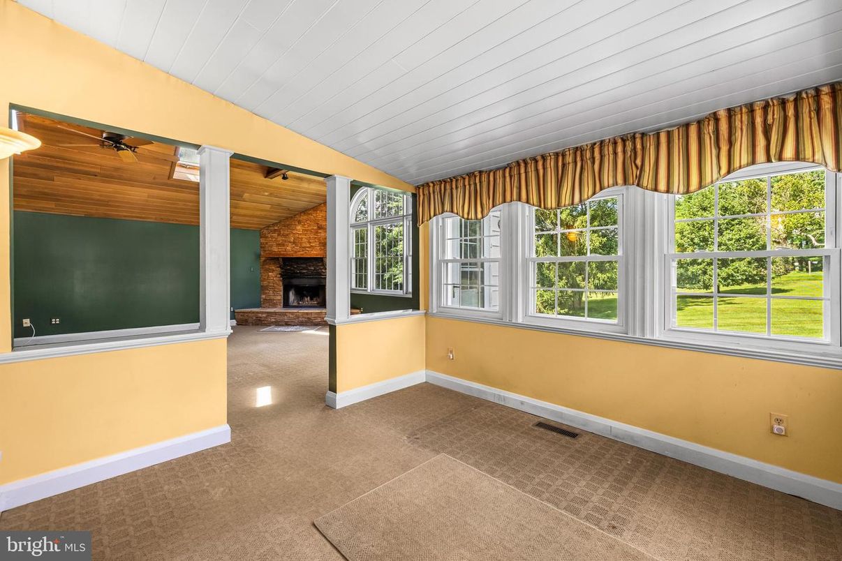 Fireplace, Interior, Wooden Walls
