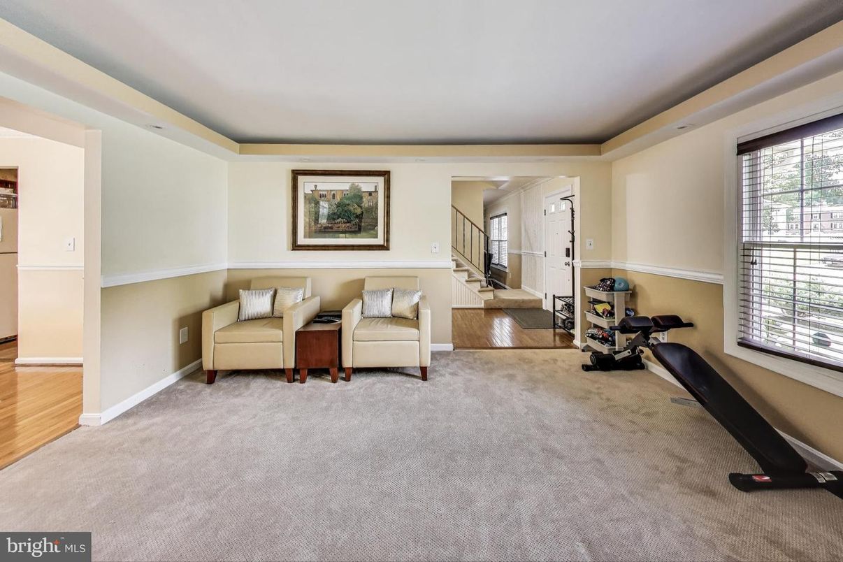 Fitness Equipment, Interior, Wood Texture Flooring