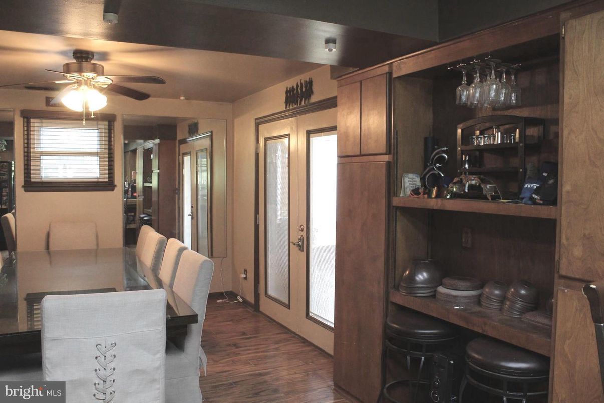 Dining room, Interior, Wood Texture Flooring
