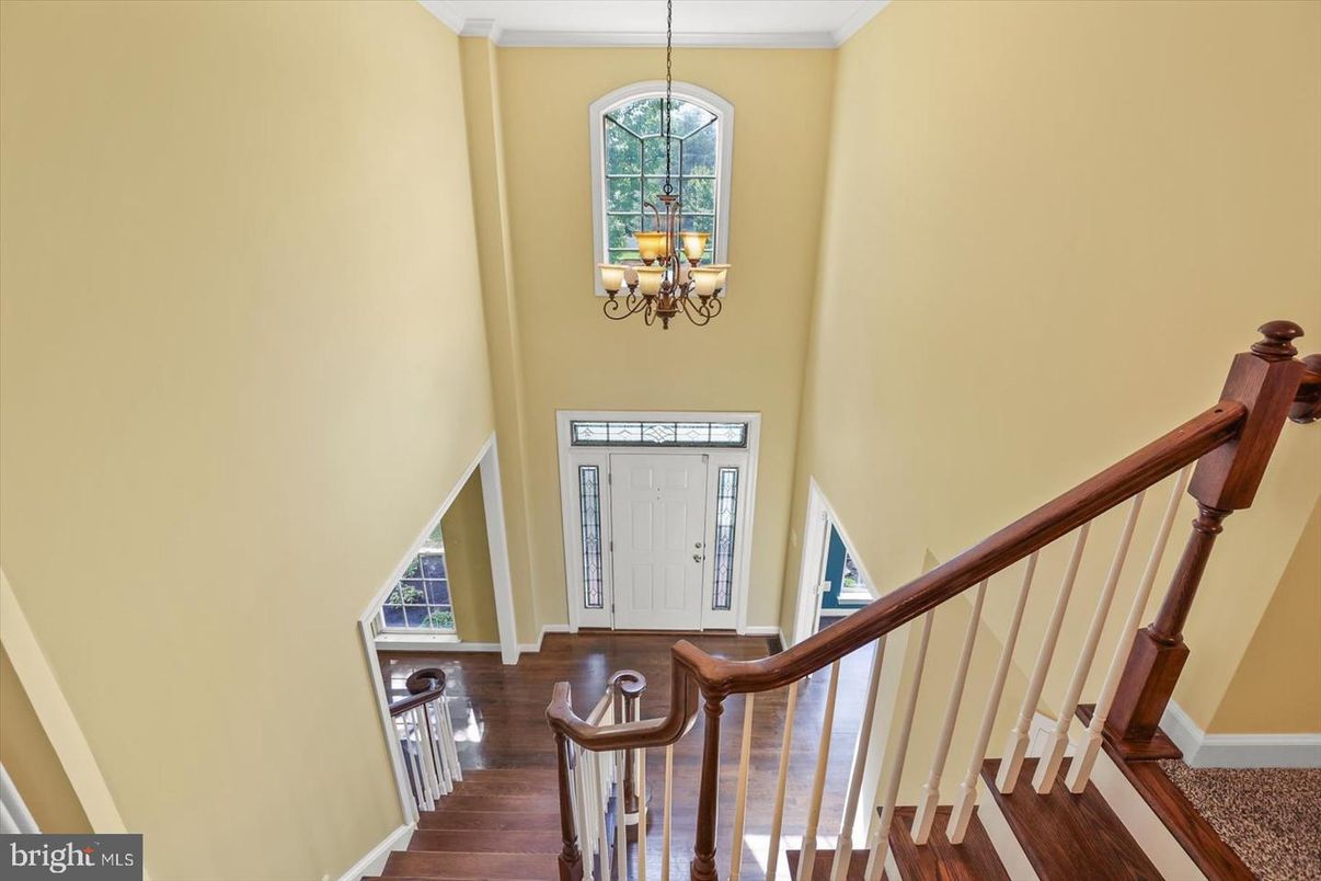 Chandelier, Interior, Wood Texture Flooring