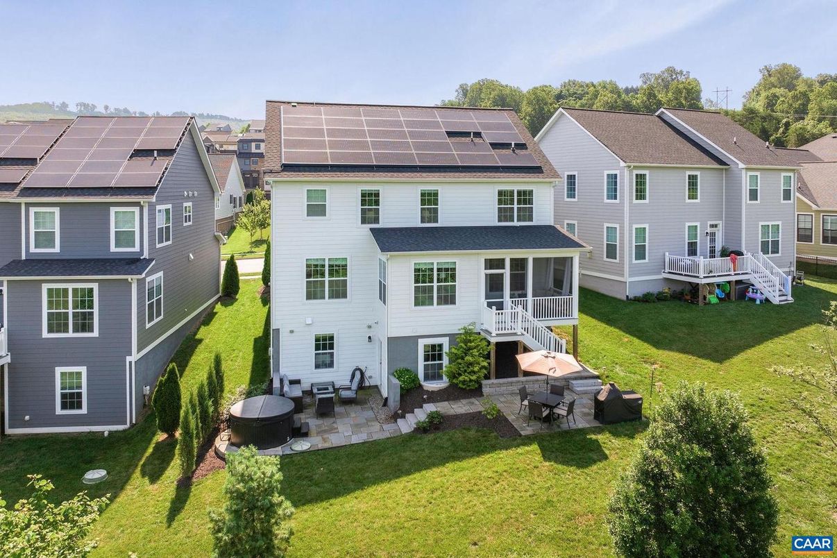 Backyard, Exterior, Solar Panels