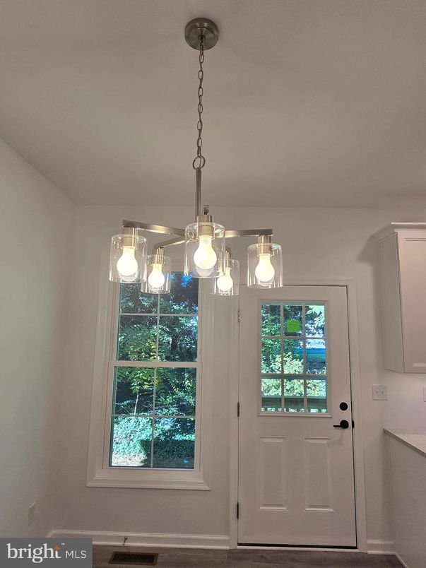 Chandelier, Interior