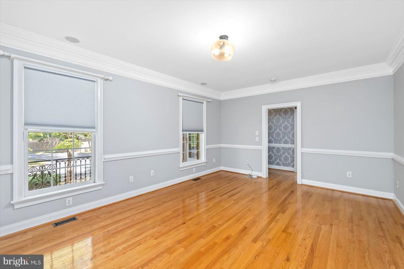 Empty room, Interior, Wood Texture Flooring