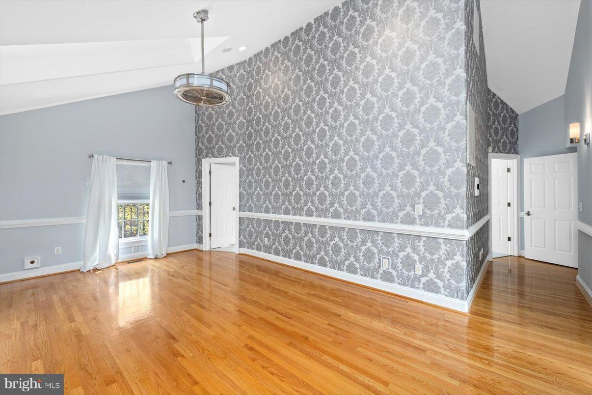 Empty room, Interior, Wood Texture Flooring