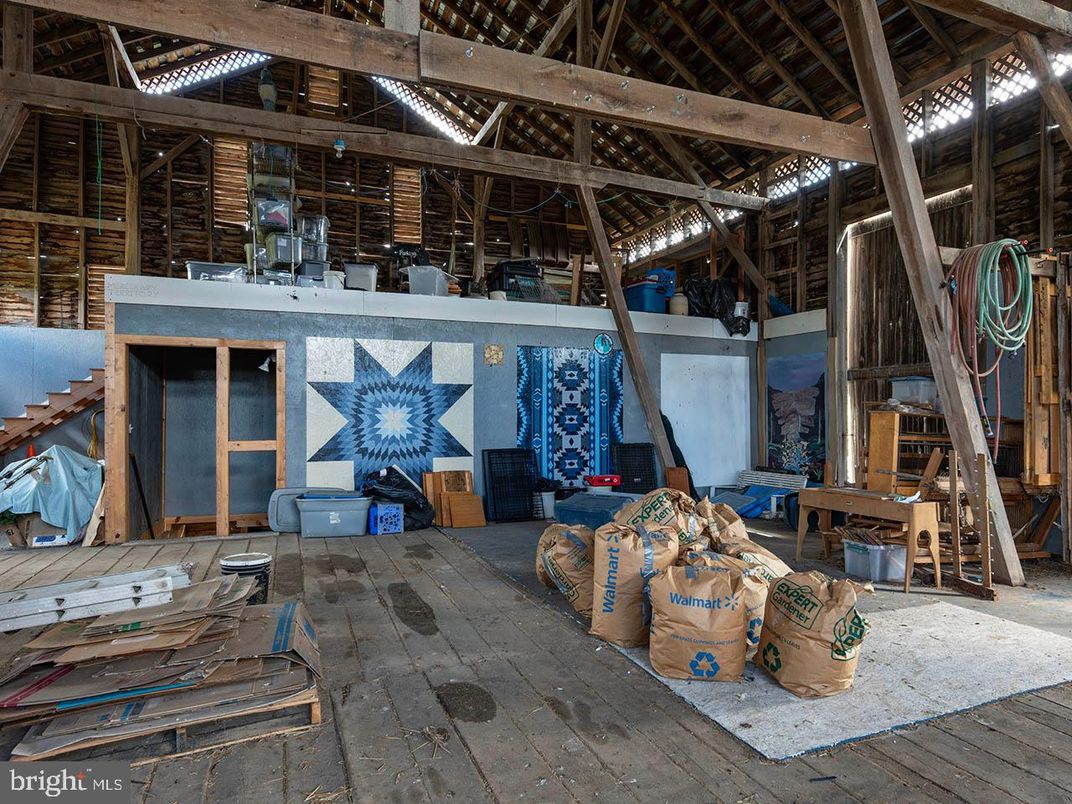 Interior, Wooden Beams