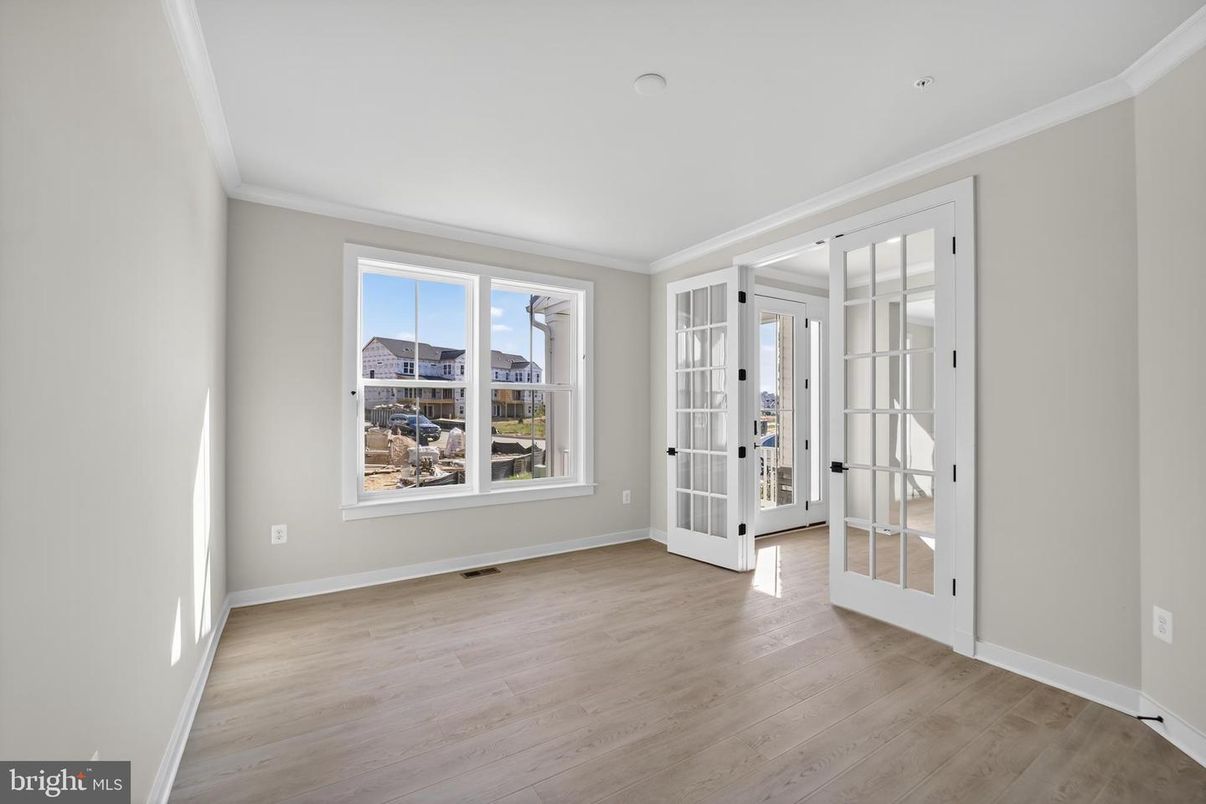 Empty room, Interior, Wood Texture Flooring