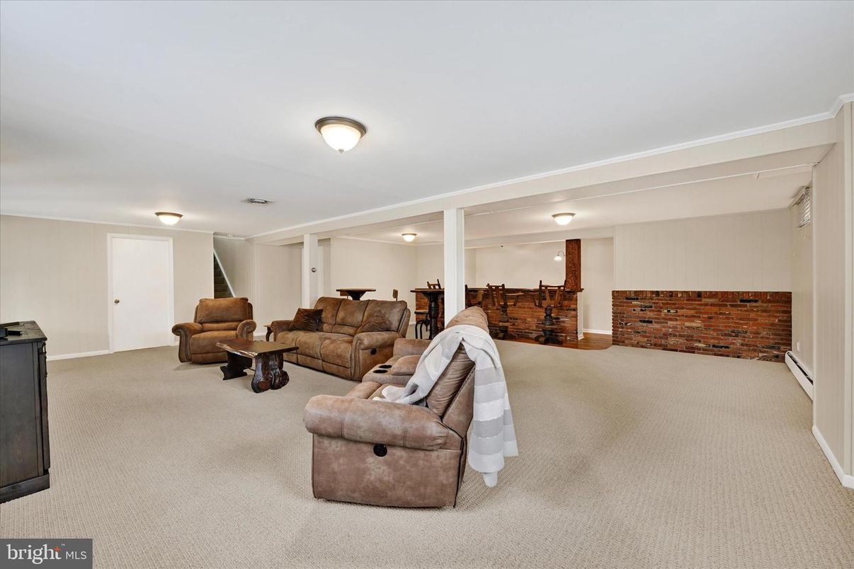 Interior, Living room, Stone Walls