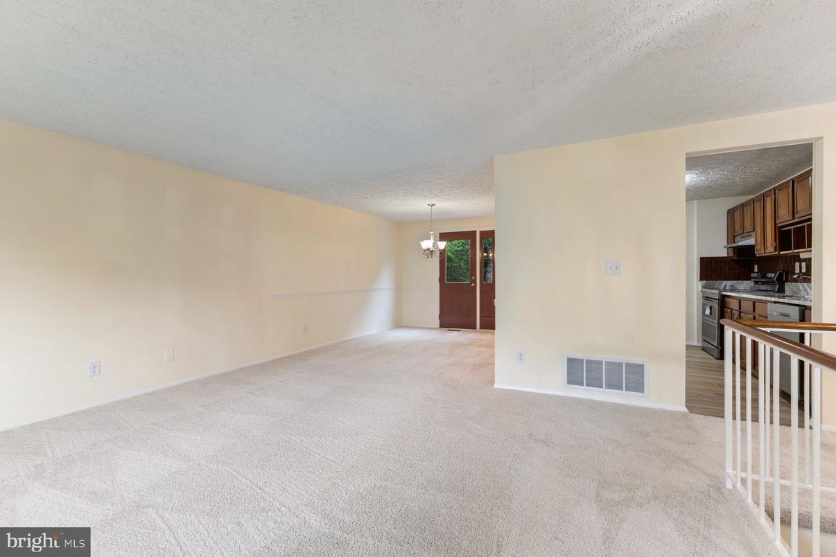 Chandelier, Empty room, Interior, Kitchen, Pendant Lights