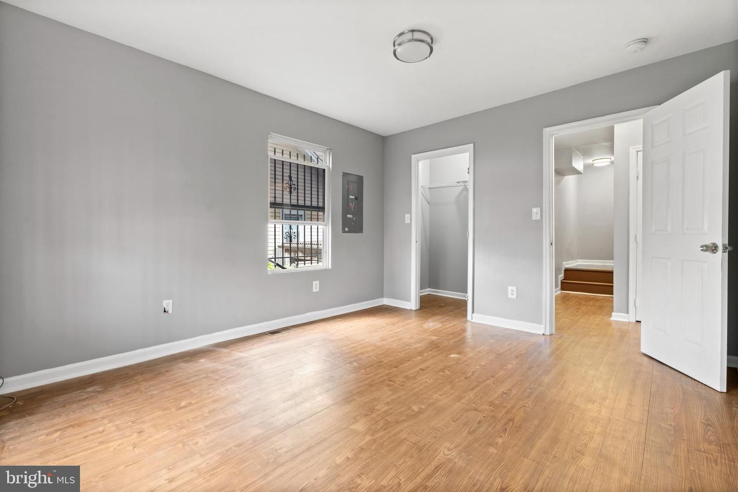 Empty room, Interior, Wood Texture Flooring