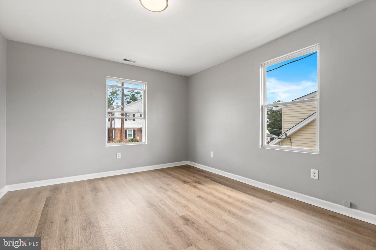 Empty room, Interior, Wood Texture Flooring