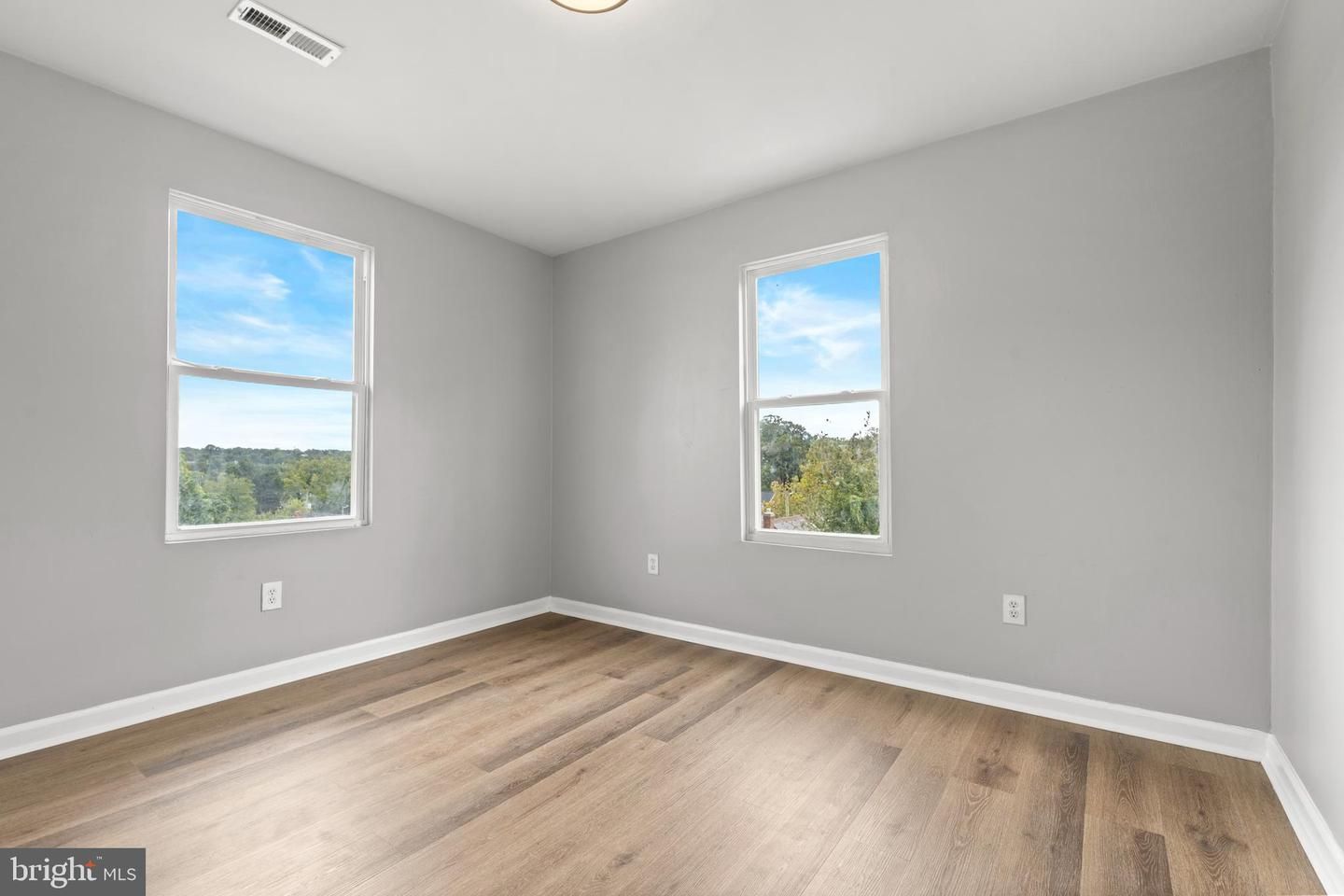 Empty room, Interior, Wood Texture Flooring