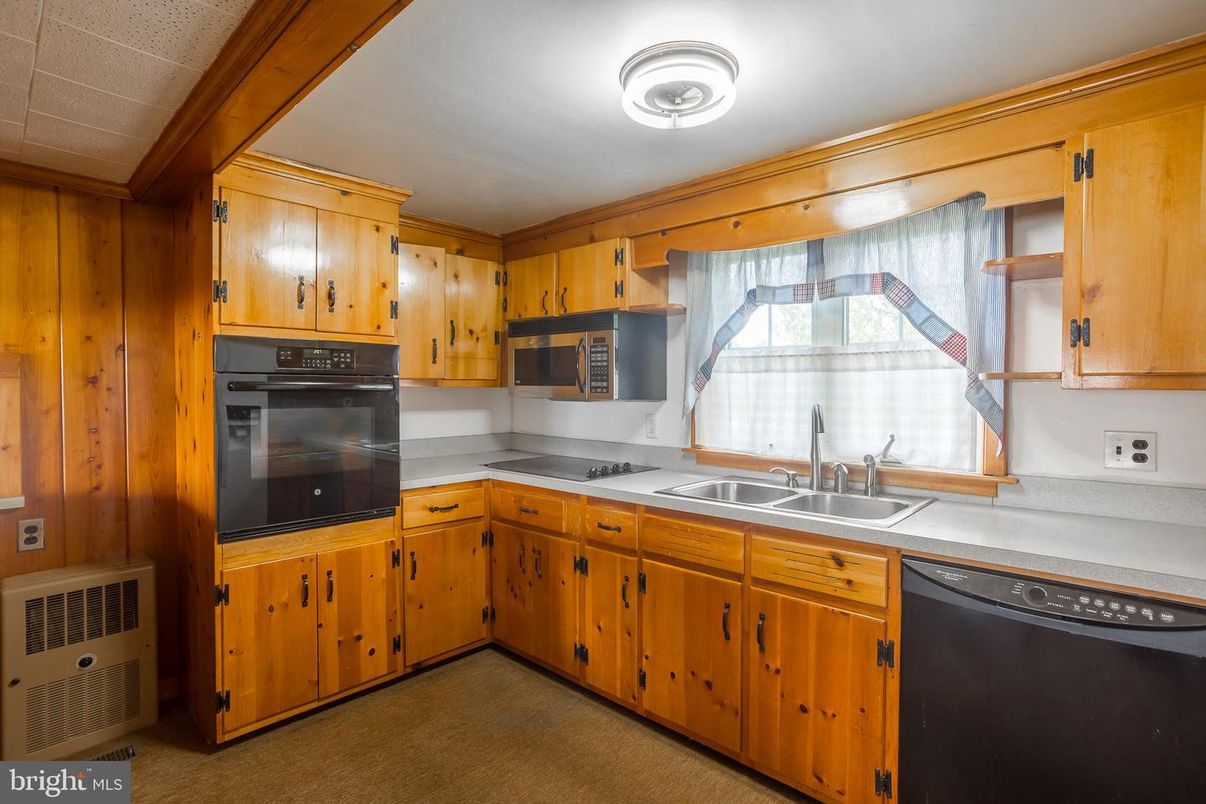 Interior, Kitchen, Wooden Walls