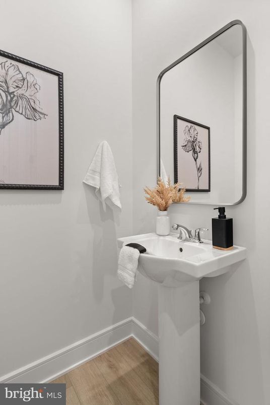 Bathroom, Interior, Wood Texture Flooring