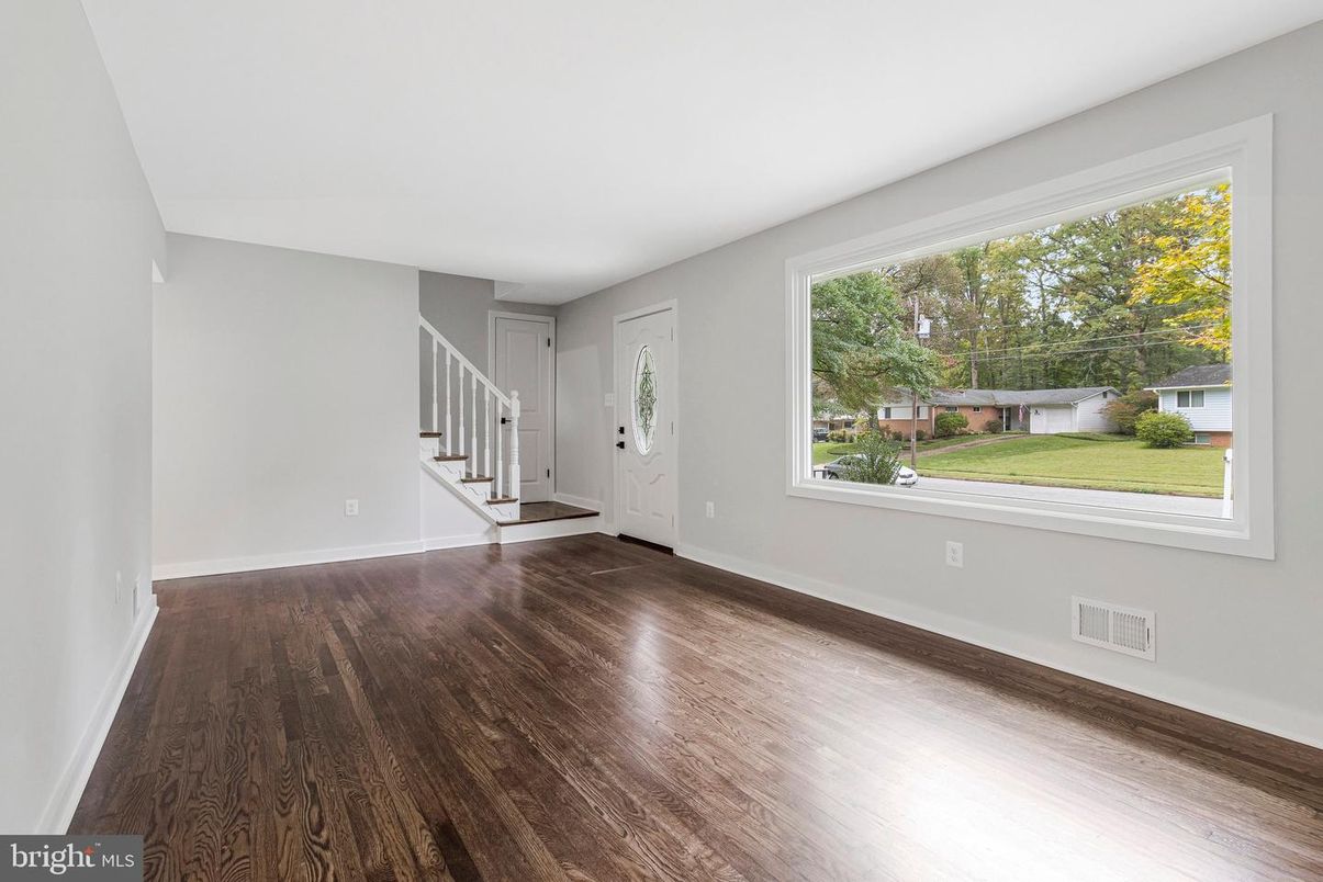 Empty room, Interior, Wood Texture Flooring