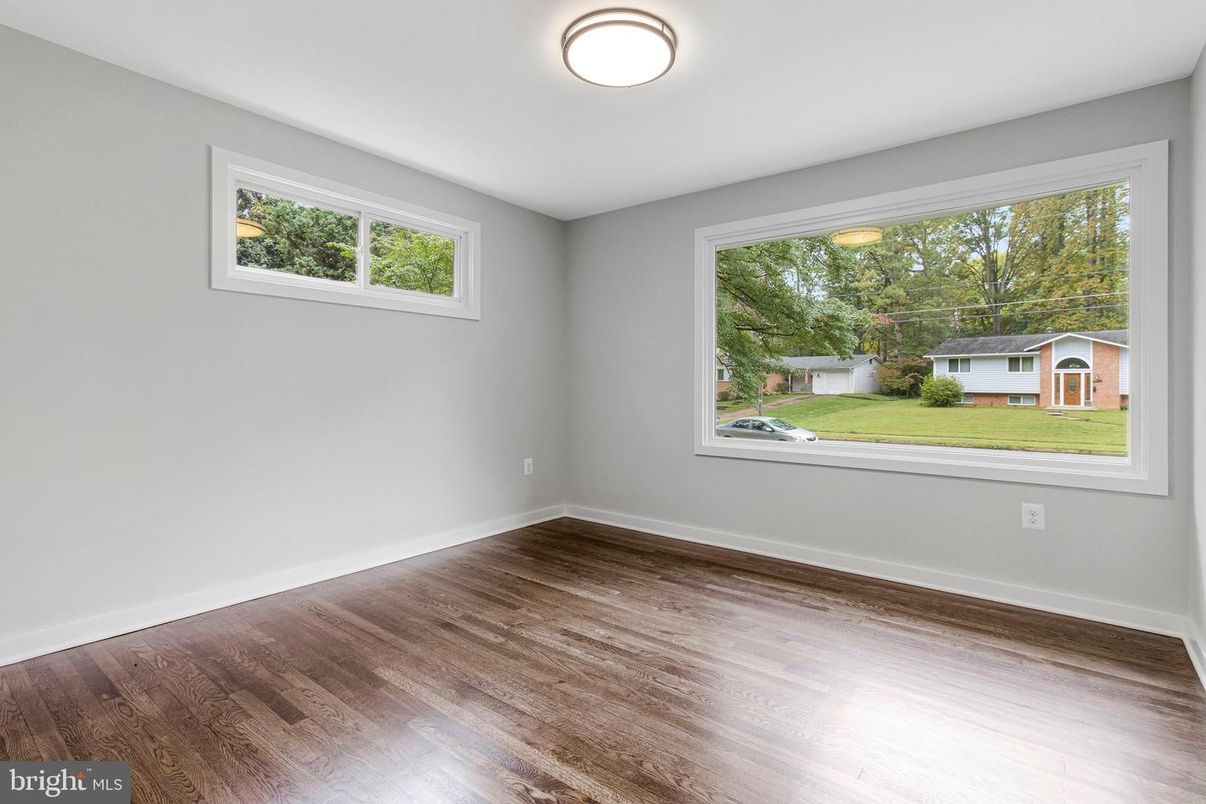 Empty room, Interior, Wood Texture Flooring