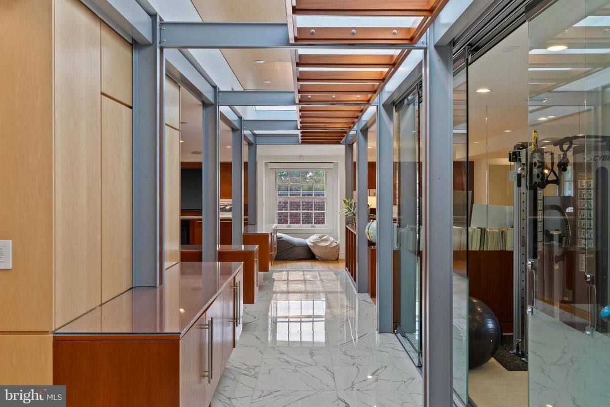 Interior, Marble, Recessed Lighting