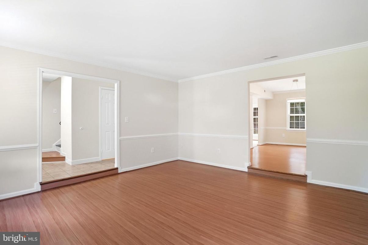 Empty room, Interior, Wood Texture Flooring
