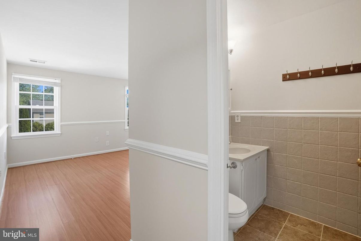 Bathroom, Interior, Wood Texture Flooring